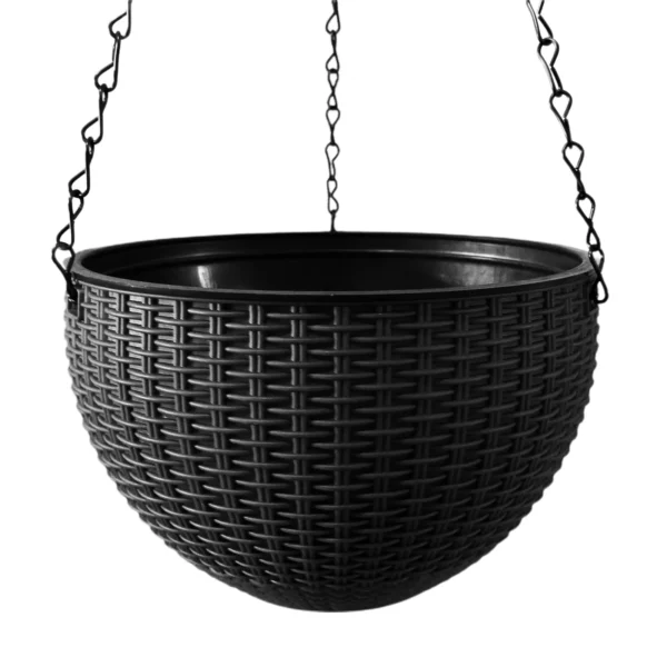 Hanging Baskets Flower Pots Artificial Rattan Plant Basket Planter Plant Pot