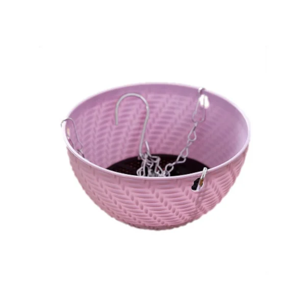 Woven Basket for Plant,Hanging Basket Wall Storage Decorative Wall Mount Farmhouse Rattan Basket,Wicker Woven Basket Hanging Flower Basket for Front Door,Home,Garden